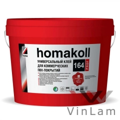 Клей Homakoll 164 prof водно-дисперсионный клей (LVT, SPC, WPC) 10 кг