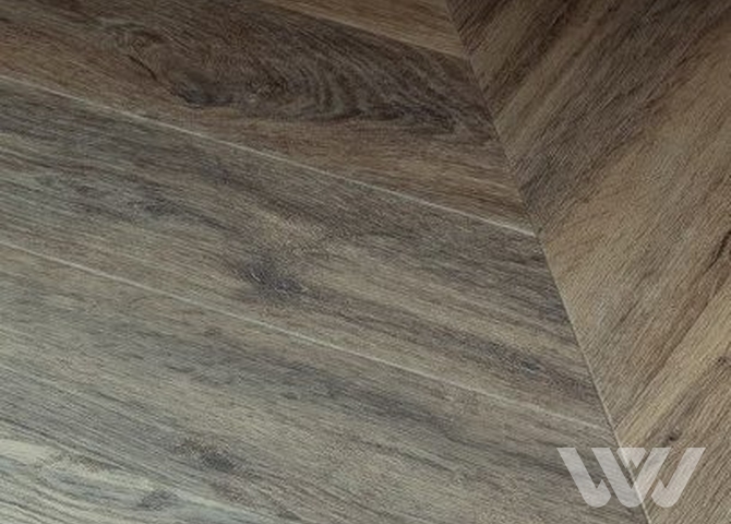Фото №1 - Виниловая плитка VINILAM PARQUET CHEVRON LVT I107516 Шеврон Лувр 