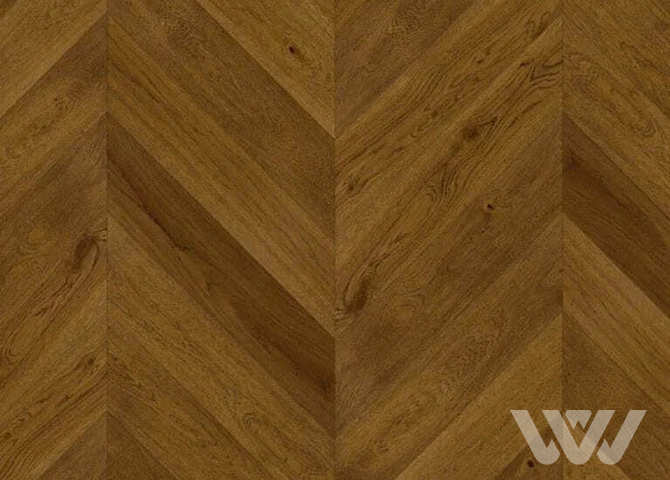 Фото №1 - Паркетная доска Barlinek Herringbone 130 - Дуб Honey