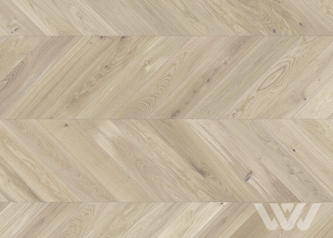 Фото №1 - Паркетная доска Barlinek Herringbone 130 - Дуб Salt