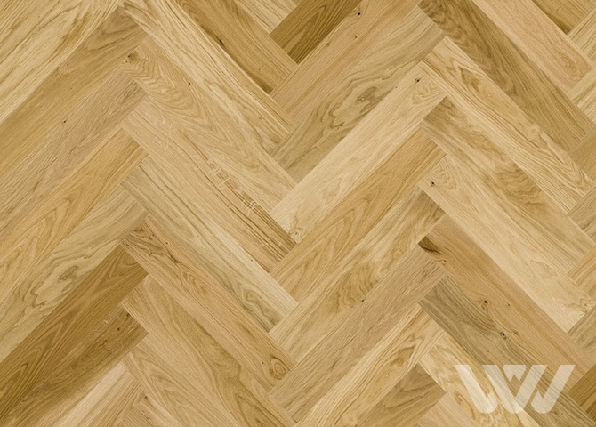 Фото №1 - Паркетная доска Barlinek Herringbone 130 - Дуб Bright
