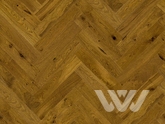 Фото №1 - Паркетная доска Barlinek Herringbone 130 - Дуб Brown Sugar