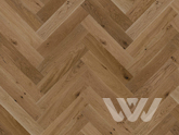 Фото №1 - Паркетная доска Barlinek Herringbone 130 - Дуб Toffee