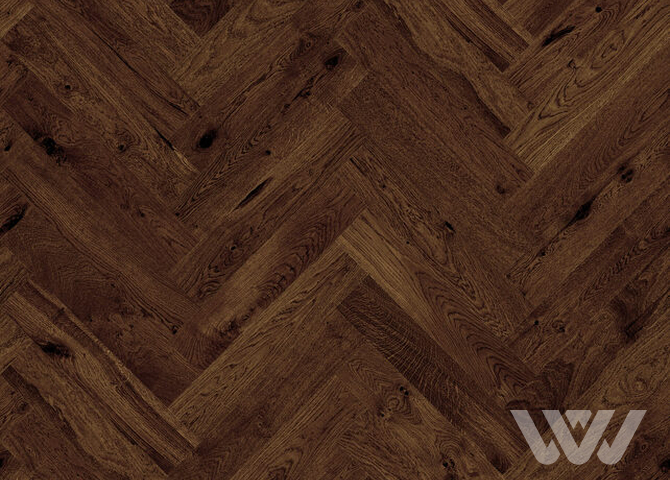 Фото №1 - Паркетная доска Barlinek Herringbone 130 - Дуб Trapani