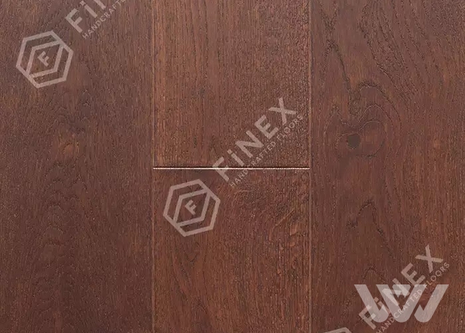 Фото №1 - Инженерная доска Finex Сил Браун (brushed)         