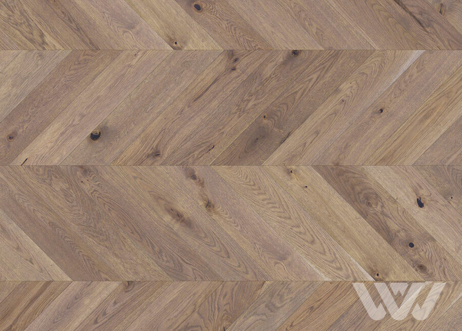 Фото №1 - Паркетная доска Barlinek French Herringbone Chevron - Дуб Scafell