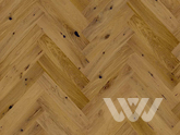 Фото №1 - Паркетная доска Barlinek French Herringbone Chevron - Дуб Shetland