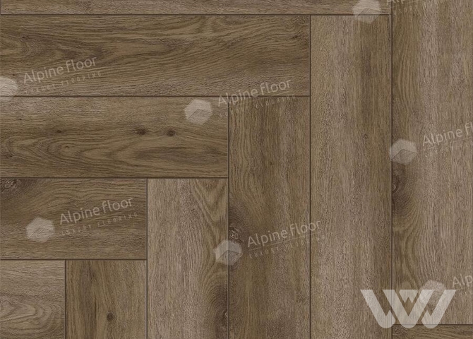 Фото №1 - Ламинат Alpine Floor Herringbone 12 Pro Дуб Пикардия LF106-14