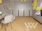 Фото №1 - Ламинат Alpine Floor Herringbone 12 Pro Дуб Тулуза LF106-04