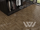 Фото №1 - Ламинат Alpine Floor Herringbone 8 Дуб Бордо LF102-10                      