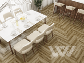 Фото №1 - Ламинат Alpine Floor Herringbone 8 Дуб Марсель LF102-9                     