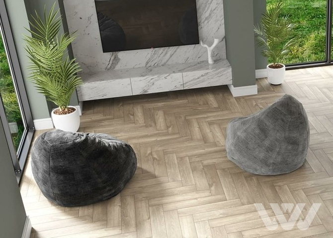 Фото №1 - Ламинат Alpine Floor Herringbone 8 Дуб Орлеан LF102-8                     