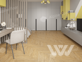 Фото №1 - Ламинат Alpine Floor Herringbone 8 Дуб Тулуза LF102-04