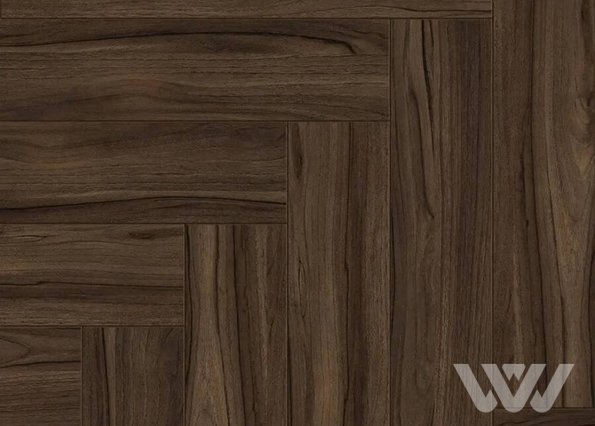 Фото №1 - Ламинат Alpine Floor Herringbone 12 Орех Сицилия LF105-13