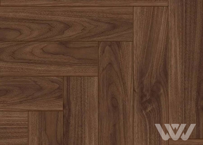 Фото №1 - Ламинат Alpine Floor Herringbone 12 Орех Трентино LF105-12