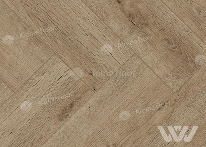 Фото №1 - Ламинат Alpine Floor Herringbone 12 Pro Дуб Прованс LF 106-07 