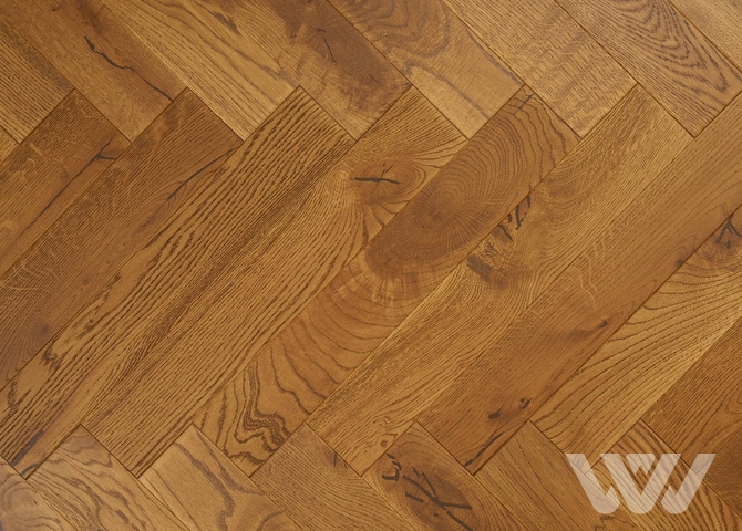 Фото №1 - Инженерная доска Golden Wood Дуб Шафран