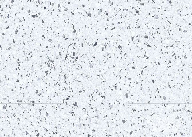 Фото №1 - Кварцевый ламинат Fargo Stone LVT 101-2 Терраццо Гранж