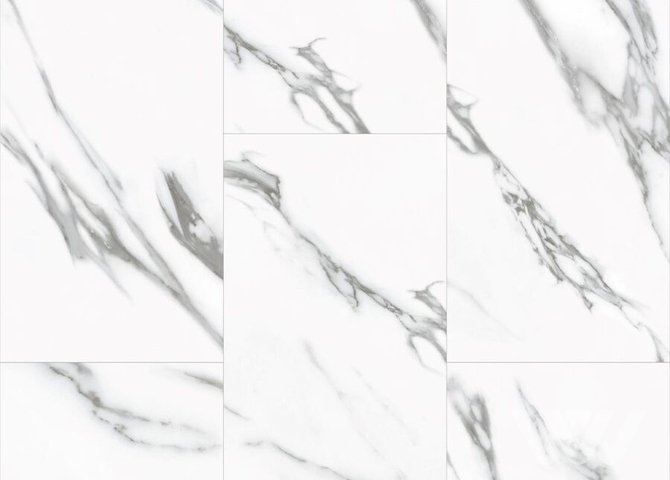 Фото №1 - Кварцевый ламинат Fargo Stone LVT 48105-02 Мрамор Калакатта  