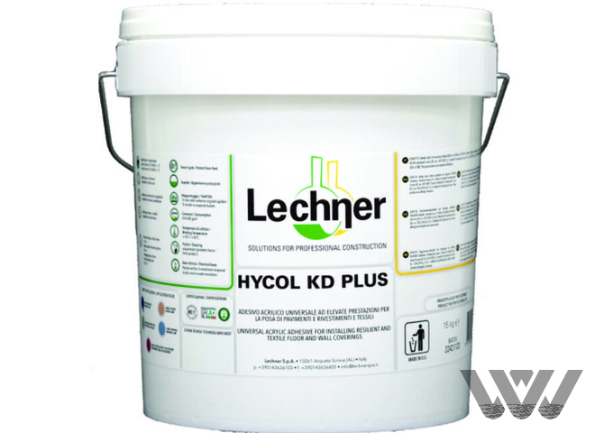 Фото №1 - Клей Lechner HYCOL KD PLUS акриловый 5 кг