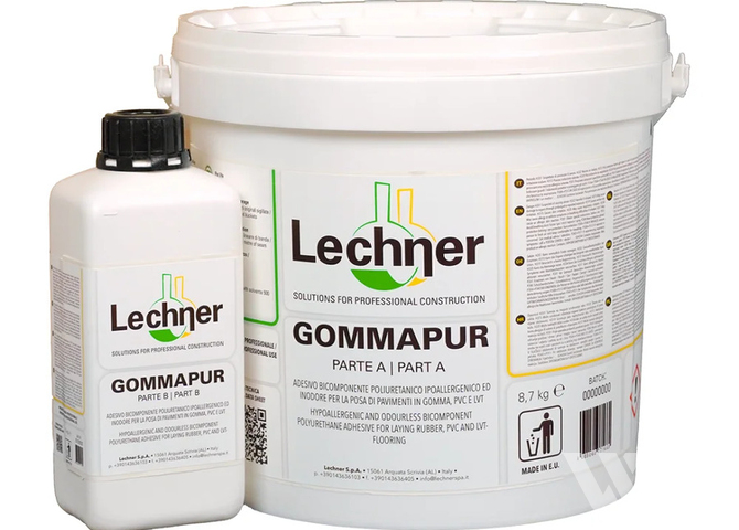 Фото №1 - Клей Lechner GOMMAPUR 2к полиуретановый 10 кг