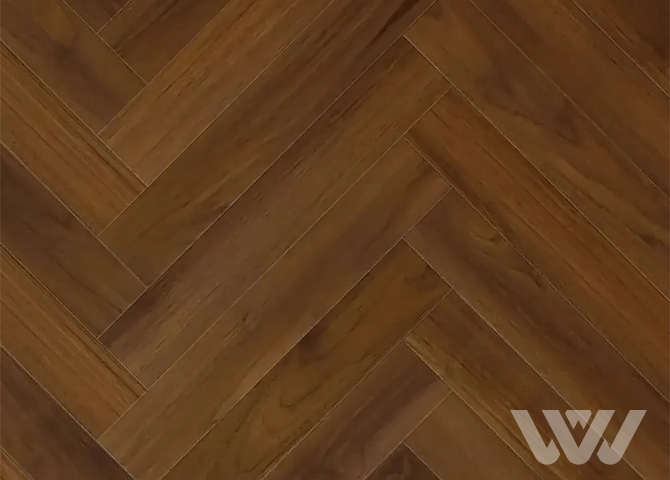 Фото №1 - Ламинат Alpine Floor ELEGANT Herringbone STRONG LF304-19 Орех Кипр