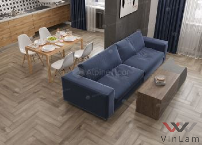 Фото №2 - Виниловая плитка Alpine Floor PARQUET LIGHT Дуб Исида ЕСО 13-15