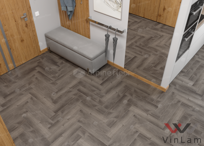 Фото №2 - Виниловая плитка Alpine Floor PARQUET LIGHT Дуб Мерга ЕСО 13-13