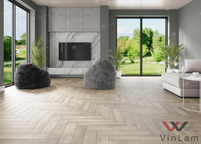 Фото №3 - Виниловая плитка Alpine Floor PARQUET LIGHT Дуб Натуральный Отбеленный ЕСО 13-5