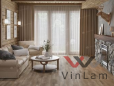 Фото №1 - Виниловая плитка Alpine Floor PARQUET LIGHT Дуб Синистра ЕСО 13-17