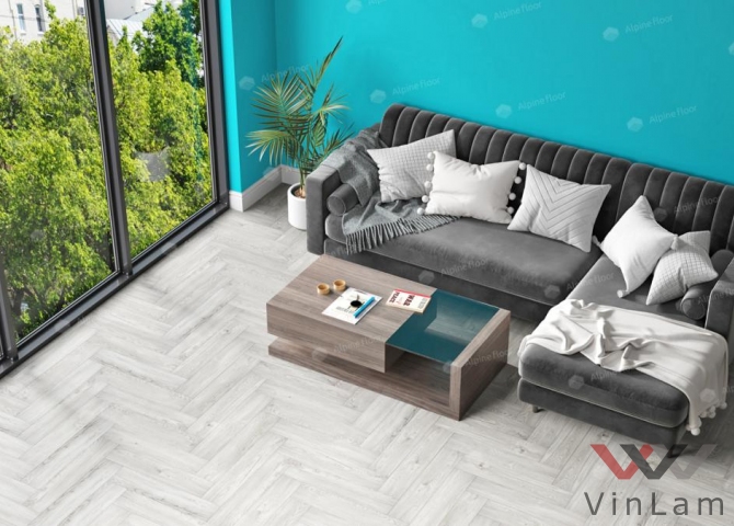 Фото №5 - Виниловая плитка Alpine Floor PARQUET LIGHT Снежный ЕСО 13-11