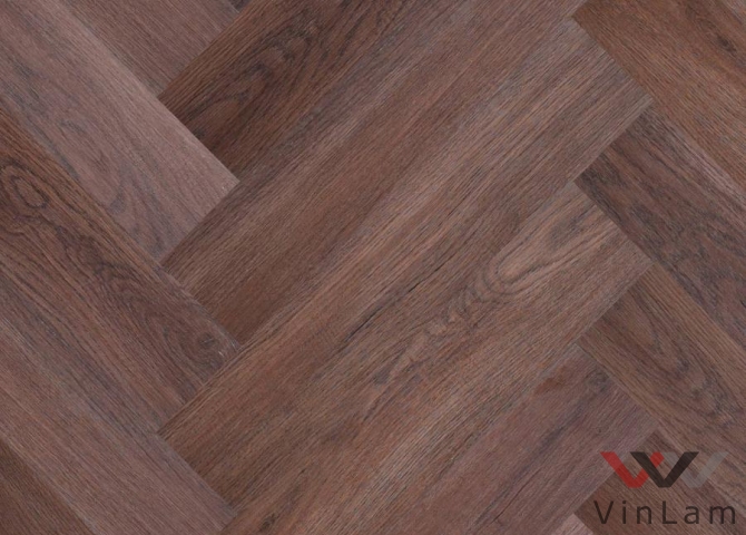 Фото №1 - Кварцевый ламинат SPC Home Expert Parquet 33-3011 Дуб Шоколадный