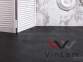 Фото №1 - Виниловая плитка VINILAM CERAMO VINILAM STONE 61607 Сланцевый Черный