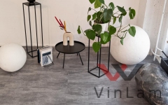 Виниловая плитка VINILAM CERAMO VINILAM STONE 71616 Цемент Серый