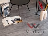 Фото №1 - Виниловая плитка VINILAM CERAMO VINILAM STONE 71616 Цемент Серый