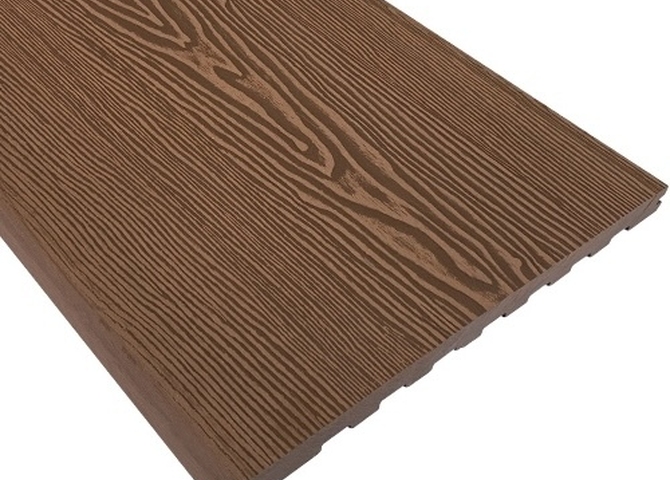 Фото №1 - Ступень EasyDecking Wood-Х Коричневый 348*22*4010