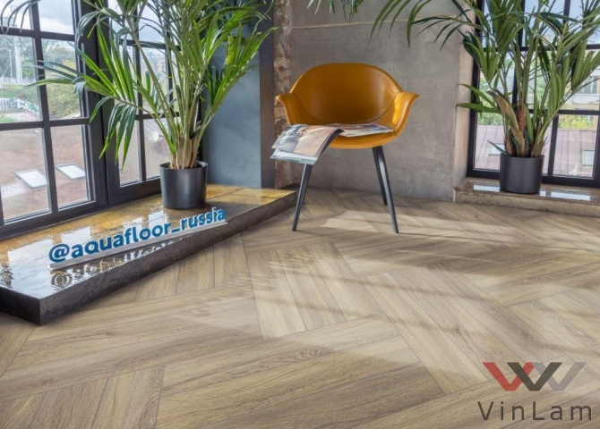 Фото №2 - Виниловое покрытие AQUAFLOOR Space Parquet Light AF4505PQL