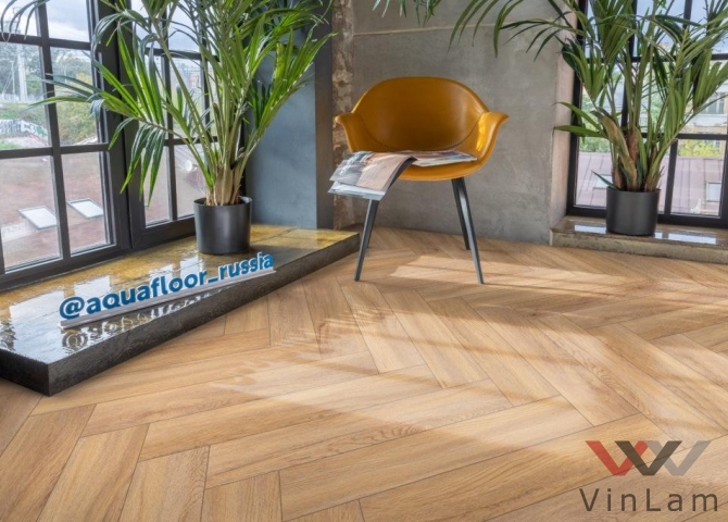 Фото №2 - Виниловое покрытие AQUAFLOOR Space Parquet Light AF4508PQL