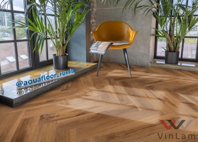 Фото №2 - Виниловое покрытие AQUAFLOOR Space Parquet Light AF4509PQL