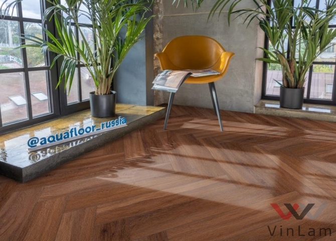 Фото №2 - Виниловое покрытие AQUAFLOOR Space Parquet Light AF4510PQL