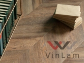 Фото №1 - Виниловая плитка VINILAM PARQUET CHEVRON RI153610CL4 Шеврон Нормандия