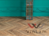 Фото №1 - Виниловая плитка VINILAM PARQUET CHEVRON RI153610CL4 Шеврон Нормандия