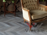 Фото №1 - Виниловая плитка VINILAM PARQUET CHEVRON RI444515CL4 Шеврон Легран