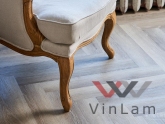 Фото №1 - Виниловая плитка VINILAM PARQUET Herringbone IS11122 Паркет Эрмитаж