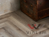 Фото №1 - Виниловая плитка VINILAM PARQUET Herringbone IS11122 Паркет Эрмитаж