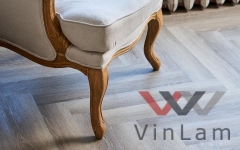 Виниловая плитка VINILAM PARQUET Herringbone IS11122 Паркет Эрмитаж