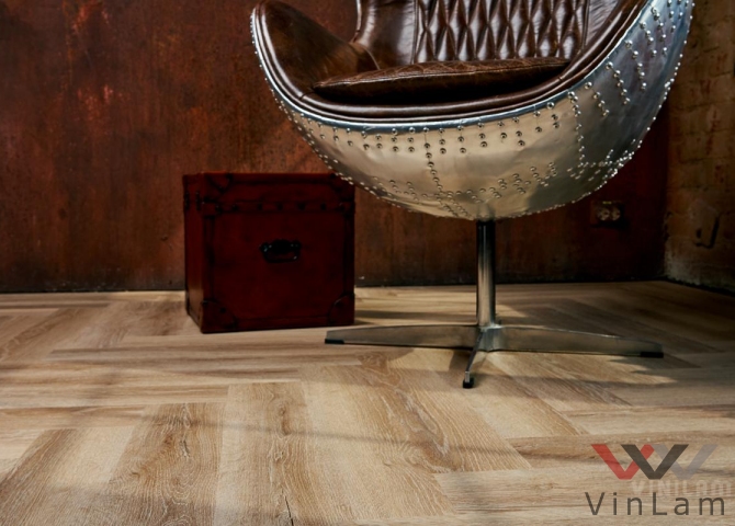 Фото №3 - Виниловая плитка VINILAM PARQUET Herringbone IS11166 Паркет Классический