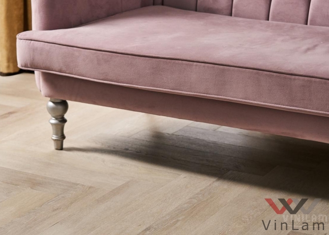 Фото №3 - Виниловая плитка VINILAM PARQUET Herringbone IS11188 Паркет Скандинавский