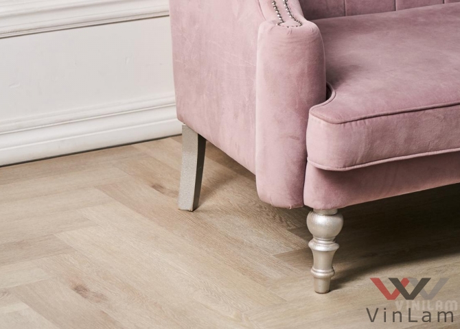 Фото №2 - Виниловая плитка VINILAM PARQUET Herringbone IS11188 Паркет Скандинавский