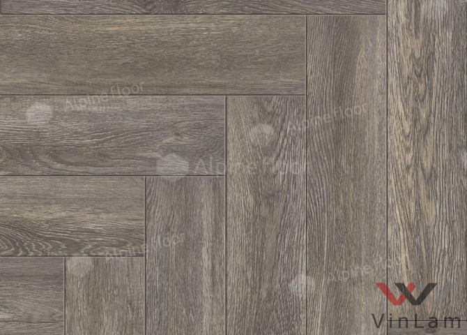 Фото №2 - Виниловая плитка Alpine Floor PARQUET LVT ВЕНГЕ ГРЕЙ ЕСО 16-8